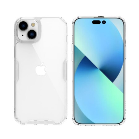 Husa pentru iPhone 15 Plus - Nillkin Nature TPU Case - Transparent