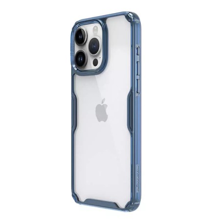 Husa pentru iPhone 15 Pro Max - Nillkin Nature TPU Case - Blue