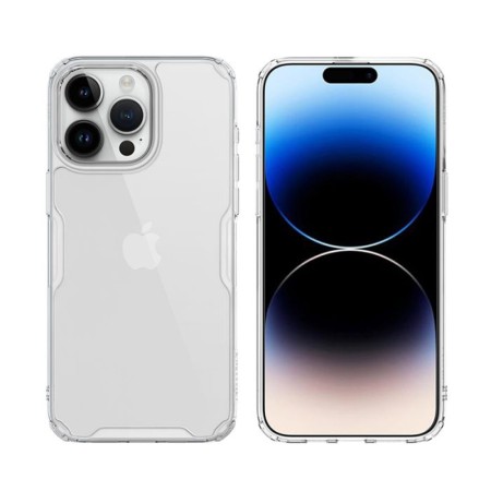 Husa pentru iPhone 15 Pro Max - Nillkin Nature TPU Case - Transparent