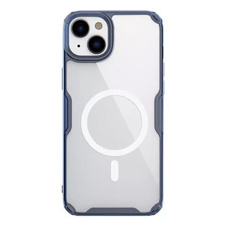 Husa pentru iPhone 15 Plus - Nillkin Nature TPU MagSafe Case - Blue