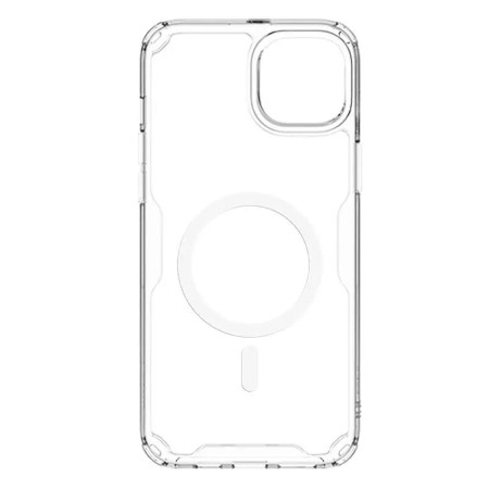 Husa pentru iPhone 15 Plus - Nillkin Nature TPU MagSafe Case - Transparent