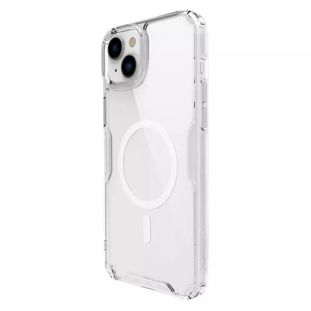 Husa pentru iPhone 15 Plus - Nillkin Nature TPU MagSafe Case - Transparent