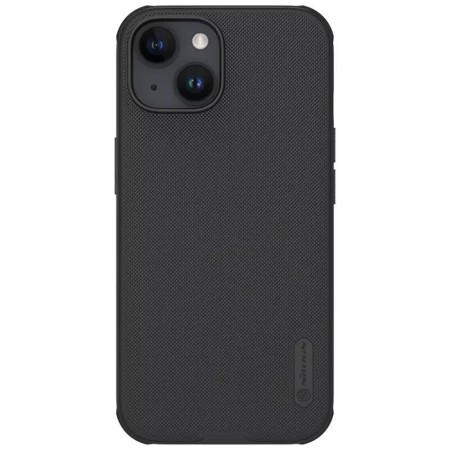 Husa pentru iPhone 15 - Nillkin Super Frosted Shield Pro - Black