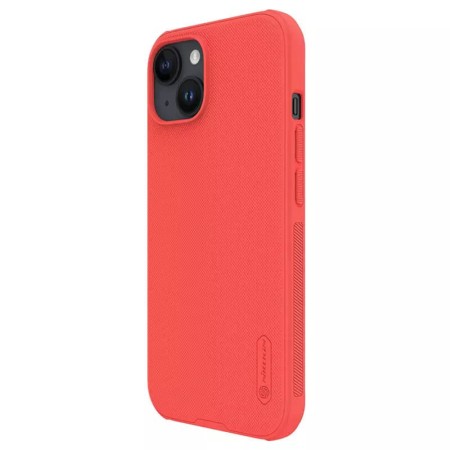 Husa pentru iPhone 15 - Nillkin Super Frosted Shield Pro - Red