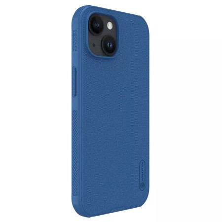 Husa pentru iPhone 15 - Nillkin Super Frosted Shield Pro - Blue