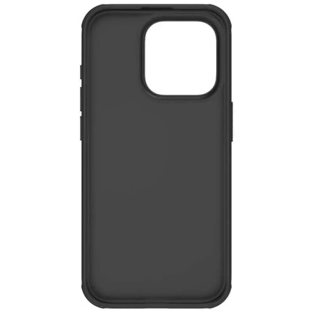 Husa pentru iPhone 15 Pro - Nillkin Super Frosted Shield Pro - Black