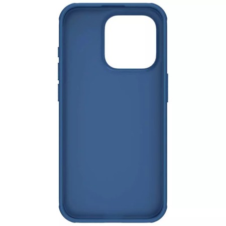 Husa pentru iPhone 15 Pro - Nillkin Super Frosted Shield Pro - Blue