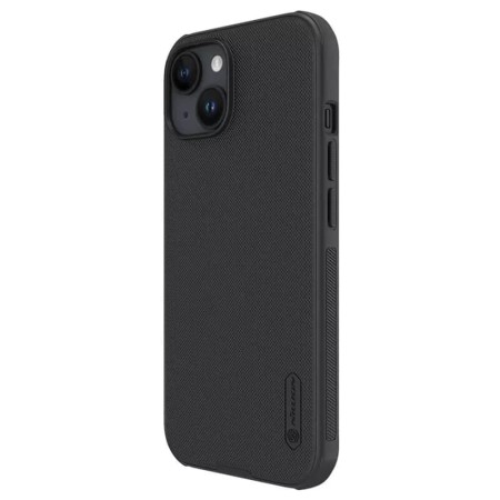 Husa pentru iPhone 15 Plus - Nillkin Super Frosted Shield Pro - Black