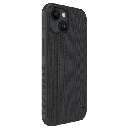 Husa pentru iPhone 15 Plus - Nillkin Super Frosted Shield Pro - Black