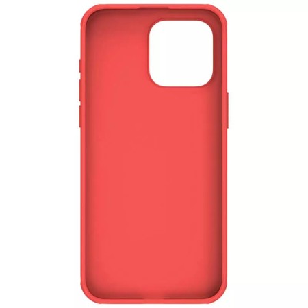 Husa pentru iPhone 15 Pro Max - Nillkin Super Frosted Shield Pro - Red