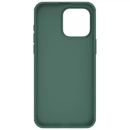 Husa pentru iPhone 15 Pro Max - Nillkin Super Frosted Shield Pro - Deep Green