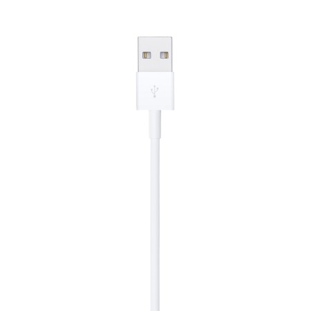 Cablu de Date USB-A la Lightning, 1m - Apple A1480 (MXLY2ZM/A) - White (Blister Packing)