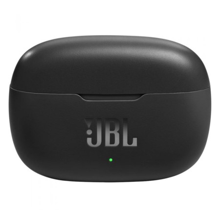 JBL - Wireless Earbuds (Wave 200) - Bluetooth 5.0, True Wireless, Microphone, Voice Assistant, Siri - Black