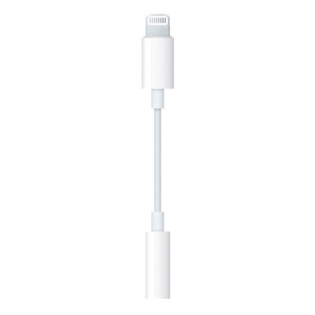 Adaptor Audio Lightning la Jack 3.5mm - Apple A1749 (MMX62ZMA/A) - White (Blister Packing)