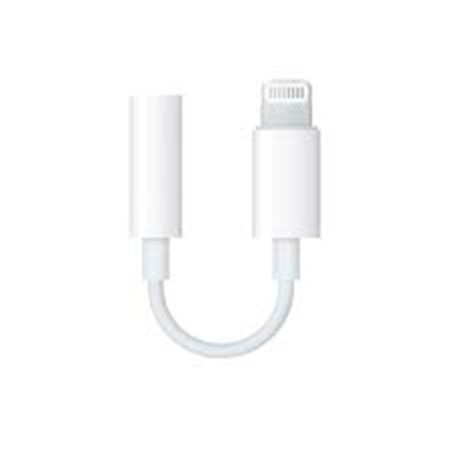 Adaptor Audio Lightning la Jack 3.5mm - Apple A1749 (MMX62ZMA/A) - White (Blister Packing)