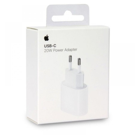 Incarcator de Priza Type-C, 20W - Apple A2347 (MHJE3ZM/A) - White (Blister Packing)