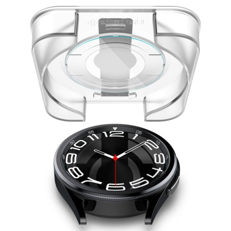 Folie pentru Samsung Galaxy Watch6 Classic 43mm (set 2) - Spigen Glas.TR EZ FIT - Clear