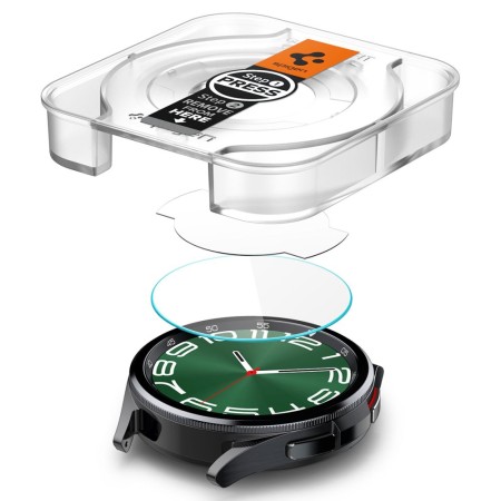 Folie pentru Samsung Galaxy Watch6 Classic 47mm (set 2) - Spigen Glas.TR EZ FIT - Clear