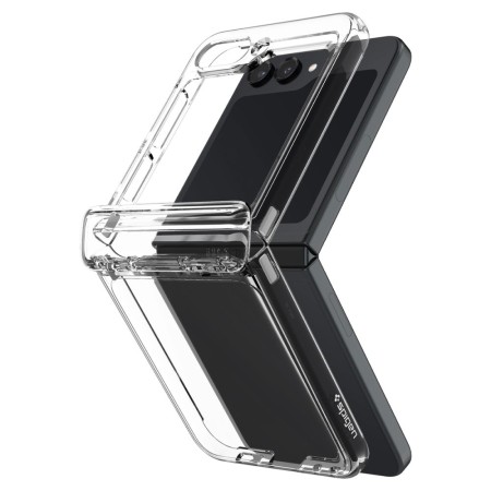 Husa pentru Samsung Galaxy Z Flip5 - Spigen Thin Fit - Crystal Clear