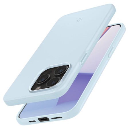 Husa pentru iPhone 15 Pro - Spigen Thin Fit - Mute Blue