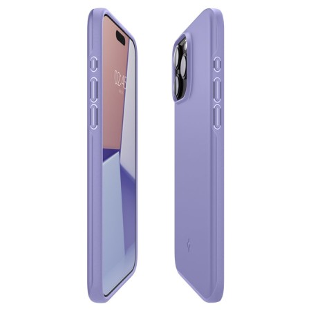 Husa pentru iPhone 15 Pro - Spigen Thin Fit - Iris Purple