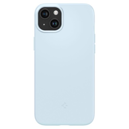 Husa pentru iPhone 15 - Spigen Thin Fit - Mute Blue