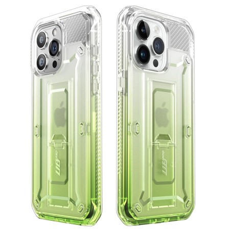 Husa pentru iPhone 15 Pro Max - Supcase Unicorn Beetle Pro - Gradient Green