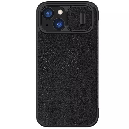 Husa pentru iPhone 15 - Nillkin QIN Pro Leather Case - Black