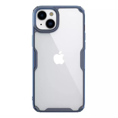 Husa pentru iPhone 15 - Nillkin Nature TPU PRO MagSafe Case - Blue