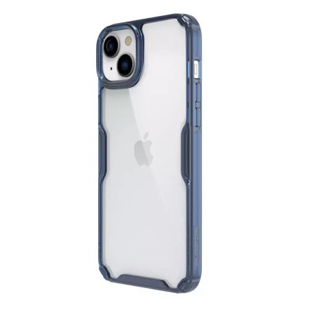 Husa pentru iPhone 15 - Nillkin Nature TPU PRO MagSafe Case - Blue