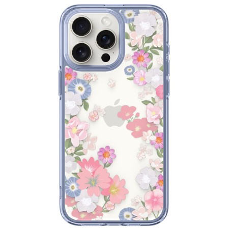 Husa pentru iPhone 15 Pro - Spigen Ultra Hybrid - Blossom