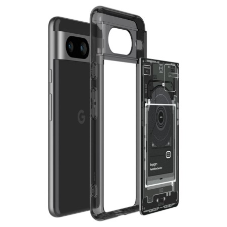 Husa pentru Google Pixel 8 - Spigen Ultra Hybrid Zero One - Black