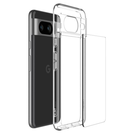 Husa pentru Google Pixel 8 - Spigen Ultra Hybrid - Clear