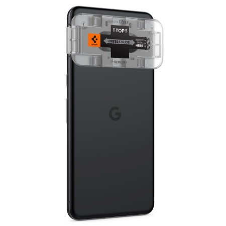 Folie Camera pentru Google Pixel 8 Pro (set 2) - Spigen Glas.tR Optik EZ FIT - Black