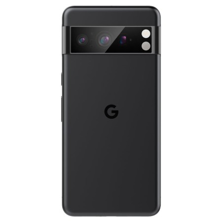 Folie Camera pentru Google Pixel 8 Pro (set 2) - Spigen Glas.tR Optik EZ FIT - Black