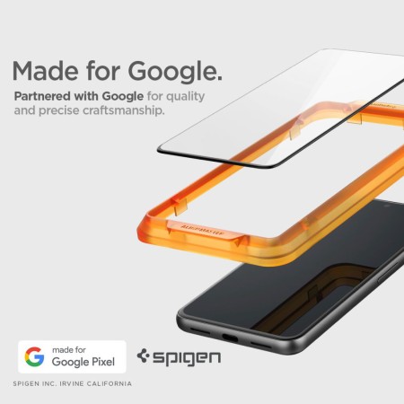 Folie pentru Google Pixel 8 Pro - Spigen Glas.TR Align Master - Black