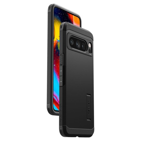 Husa pentru Google Pixel 8 Pro - Spigen Tough Armor - Black