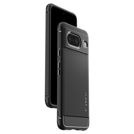 Husa pentru Google Pixel 8 - Spigen Rugged Armor - Black