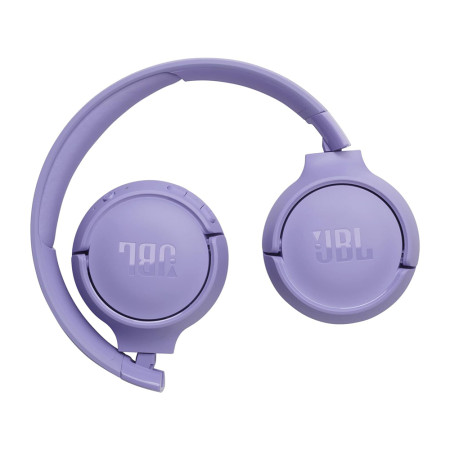 Casti JBL Bluetooth on-ear cu microfon, pliabile (Tune 520), Purple