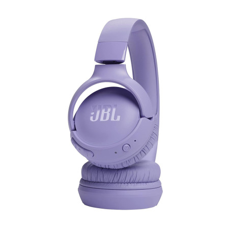 Casti JBL Bluetooth on-ear cu microfon, pliabile (Tune 520), Purple