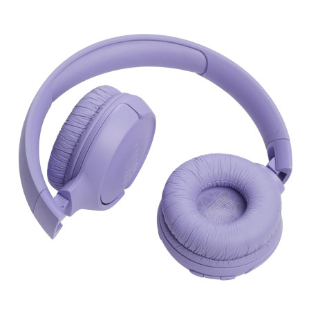 Casti JBL Bluetooth on-ear cu microfon, pliabile (Tune 520), Purple