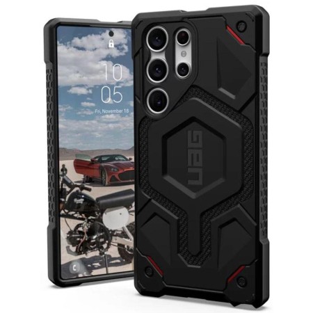 Husa pentru Samsung Galaxy S23 Ultra - UAG Monarch Pro - Kevlar Black