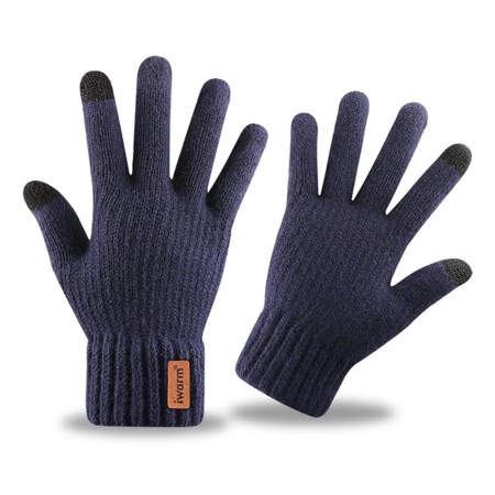 Manusi Barbati, 22cm - Iwarm (ST0016) - Navy Blue