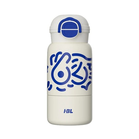 Termos din Otel Inoxidabil, 520ml - pentru copii - White