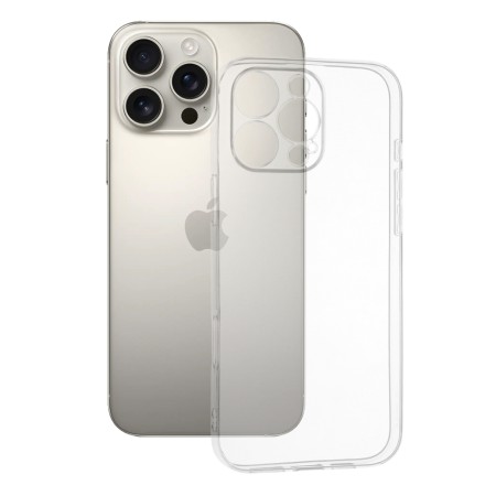 Husa pentru iPhone 16 Pro Max - Techsuit Clear Silicone - Transparent