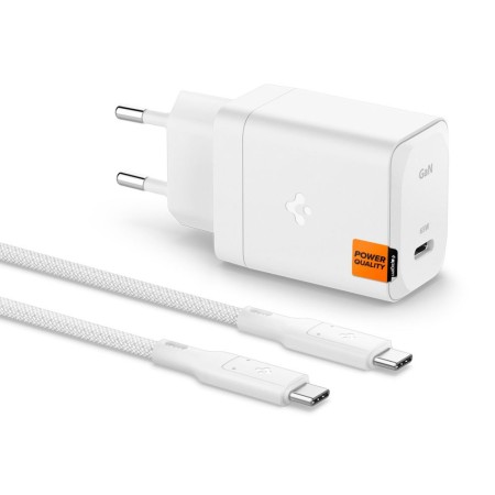 Alimentator pentru Priza, 65W - Spigen Arcstation Arcstation Pro (651) - White