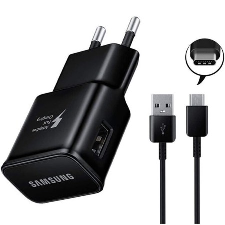 Incarcator Priza cu Cablu USB-C (EP-DG970BBE) - Samsung (EP-TA200EBE) - Black