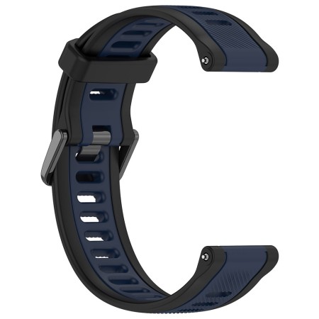 Curea pentru Samsung Galaxy Watch 4/5/Active 2, Huawei Watch GT 3 (42mm)/GT 3 Pro (43mm) - Techsuit Watchband (W053) - Dark Blue