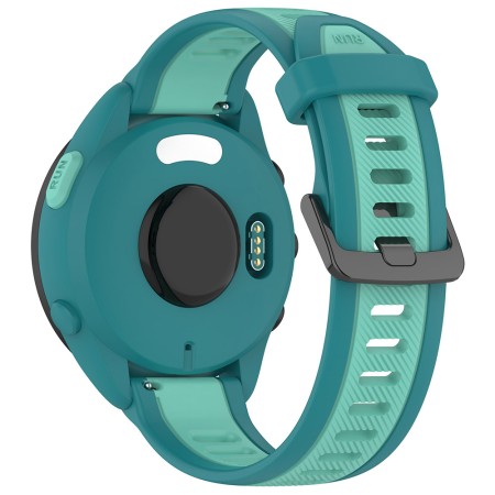 Curea pentru Samsung Galaxy Watch 4/5/Active 2, Huawei Watch GT 3 (42mm)/GT 3 Pro (43mm) - Techsuit Watchband (W053) - Teal Blue