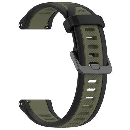 Curea pentru Samsung Galaxy Watch 4/5/Active 2, Huawei Watch GT 3 (42mm)/GT 3 Pro (43mm) - Techsuit Watchband (W053) - Khaki